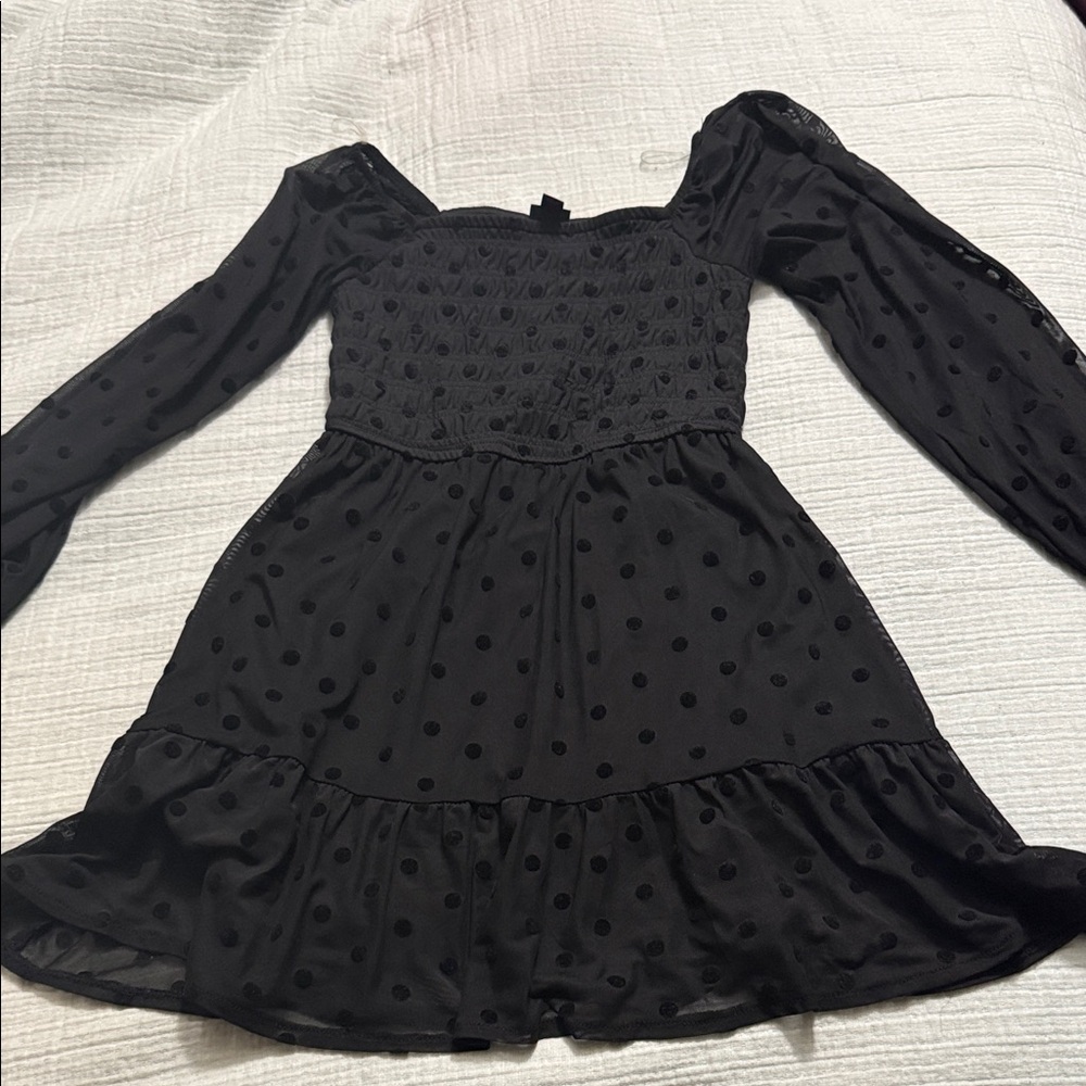 Art Class Black Long Sleeve Dress